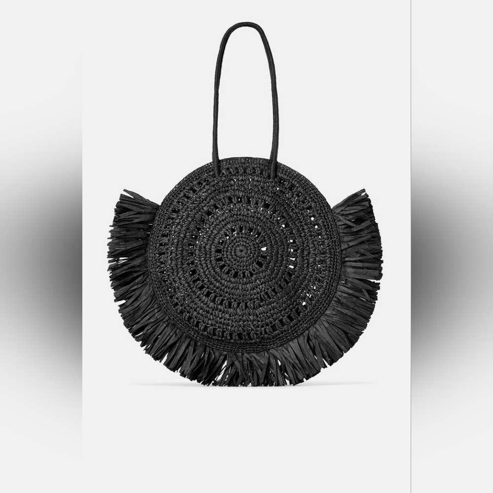 ZARA Handmade Straw Bag